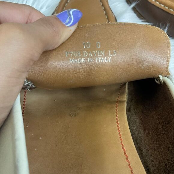 Coach Vintage Tri colors Brown and Leather Slip-On Italian Loafers Moccasins 10 main image 6